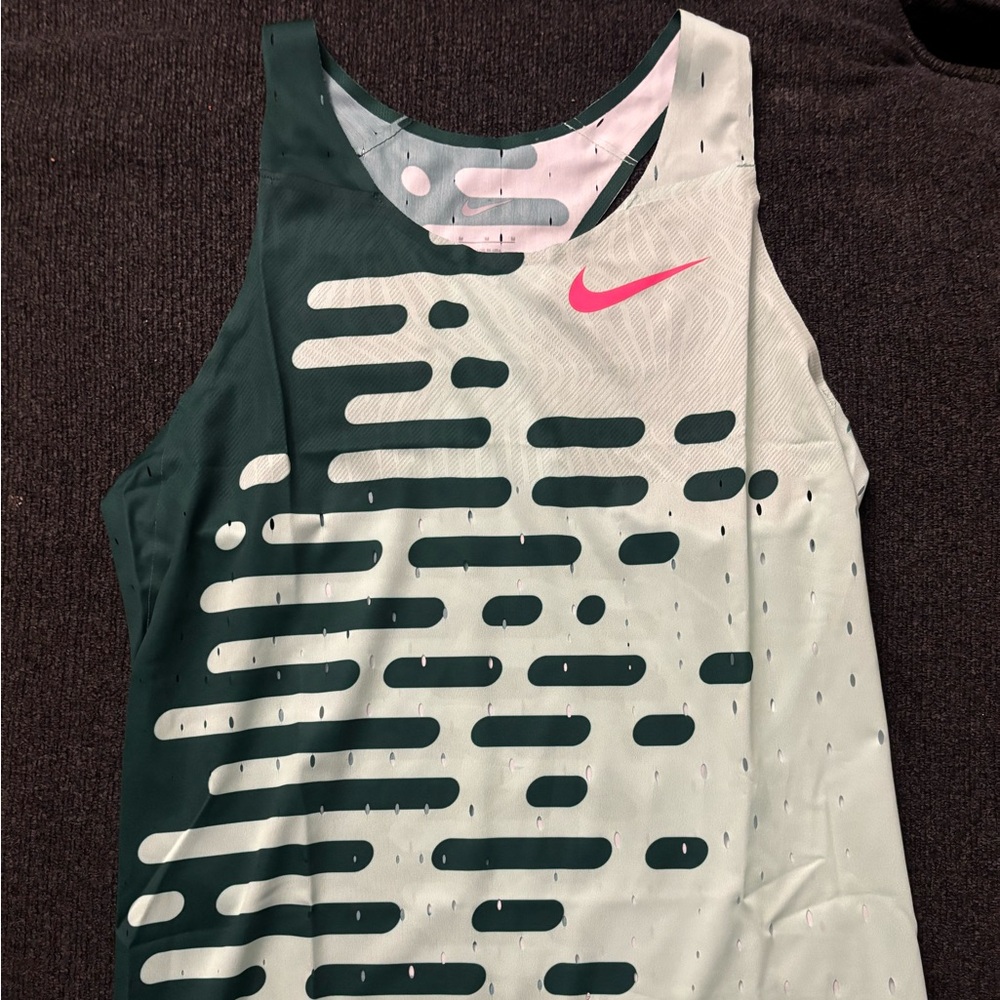 NIKE PRO ELITE TEAM 2023 DISTANCE RUNNING SINGLET TANK TOP WOMEN’S SIZE MEDIUM